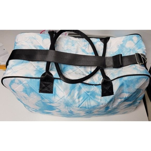 Justice Girls Tie Dye Weekender Bag, 3-Piece Multi-Color Over Night Bag Make-Up - Picture 8 of 14